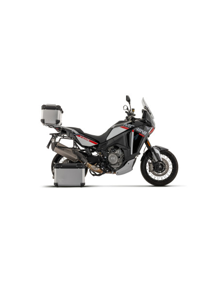 Silencieux Sonora ARROW - titane dark - embout carbone - non homologué - MOTO MORINI X-CAPE 1200 2026