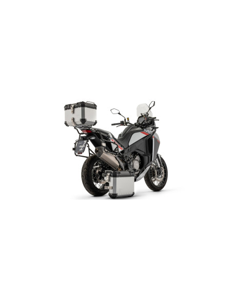 Silencieux Sonora ARROW - titane dark - embout carbone - non homologué - MOTO MORINI X-CAPE 1200 2026