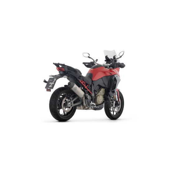 Silencieux Veloce ARROW - titane - embout carbone - non homologué - DUCATI MULTISTRADA V4 / V4S 2025-2026