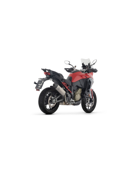 Silencieux Veloce ARROW - titane - embout carbone - non homologué - DUCATI MULTISTRADA V4 / V4S 2025-2026
