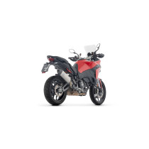 Silencieux Veloce ARROW - titane dark - embout carbone - non homologué - DUCATI MULTISTRADA V2 / V2S 2025-2026 2