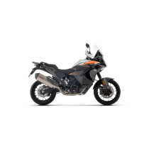 Silencieux Sonora ARROW - inox dark - embout carbone - homologué - KTM 1390 SUPERADVENTURE S / R 2025-2026
