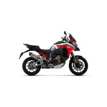 Silencieux Veloce ARROW - titane - embout carbone - homologué - DUCATI MULTISTRADA V4 1100 2021-2024