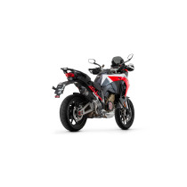 Silencieux Veloce ARROW - titane dark - embout carbone - homologué - DUCATI MULTISTRADA V4 1100 2021-2024 2