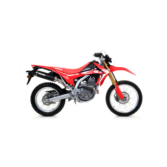 Silencieux Thunder ARROW - aluminium dark - embout carbone - homologué - HONDA