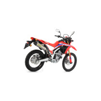 Silencieux Thunder ARROW - aluminium - embout inox - homologué - HONDA CRF 250 L - CRF 250 RALLY 2017-2018 - CRF 300 L 2021-2024 2
