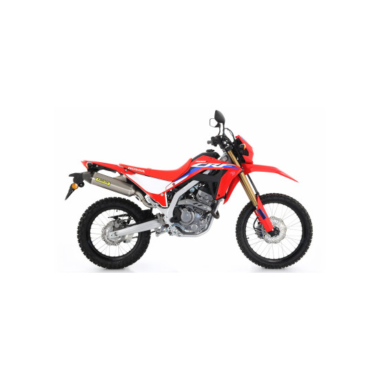 Silencieux Thunder ARROW - titane - embout carbone - homologué - HONDA CRF 250 L - CRF 250 RALLY 2017-2018 - CRF 300 L 2021-2024