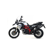 Silencieux Maxi Race-Tech ARROW - aluminium dark - embout carbone - homologué - BMW