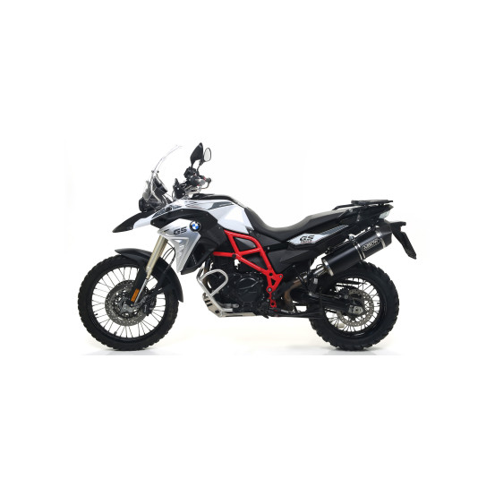 Silencieux Maxi Race-Tech ARROW - aluminium dark - embout carbone - homologué - BMW