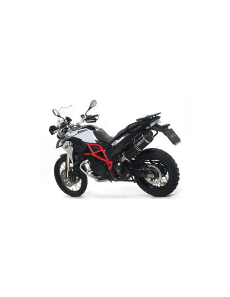 Silencieux Maxi Race-Tech ARROW - aluminium dark - embout carbone - homologué - BMW