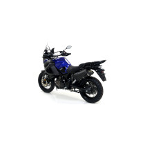 Silencieux Maxi Race-Tech ARROW - aluminium dark - embout carbone - homologué - YAMAHA XT 1200Z SUPER TÉNÉRÉ 2010-2020 2