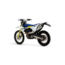Silencieux Race-Tech ARROW - aluminium - embout carbone - homologué - HUSQVARNA 701 ENDURO/SUPERMOTO 2017-2024 2