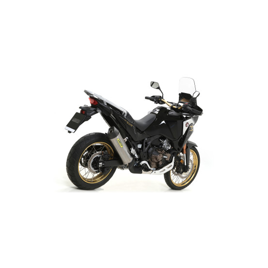 Silencieux Maxi Race-Tech ARROW - titane - embout carbone - homologué - HONDA