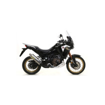 Silencieux Maxi Race-Tech ARROW - titane - embout inox - homologué - HONDA