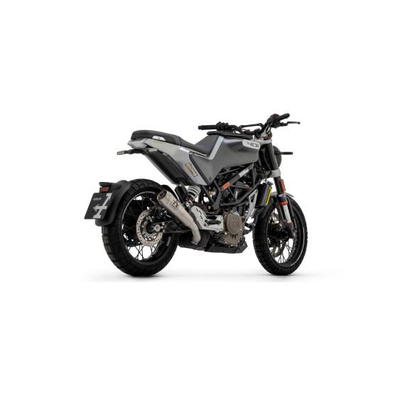 Silencieux GP2 ARROW - inox dark - embout inox - homologué - HUSQVARNA SVARTPILEN / VITPILEN 401 2020-2023