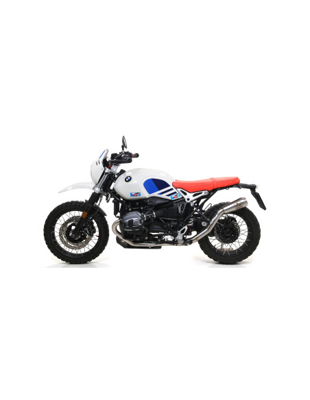Silencieux Pro-Race ARROW - nichrome - homologué - BMW R NINE T URBAN GS 2017-2020