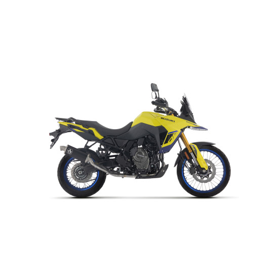 Silencieux Indy Race ARROW - aluminium dark - embout inox - homologué - SUZUKI V-STROM 800DE / SE 2023-2026