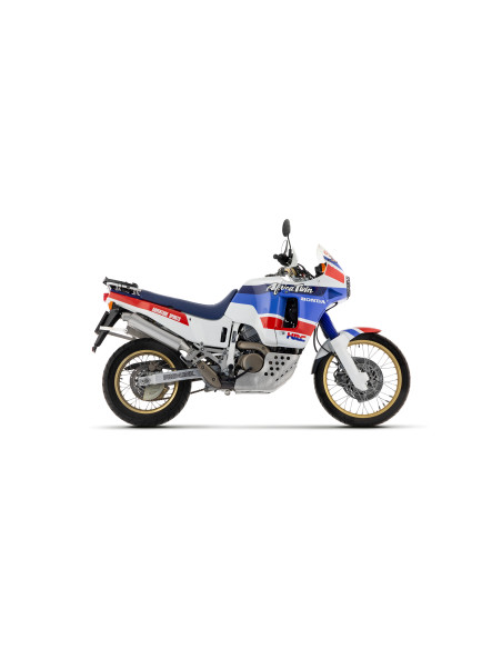 Silencieux Paris-Dakar Replica ARROW - inox - homologué - HONDA XRV 650 AFRICA TWIN 1988-1989