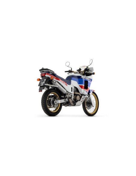 Silencieux Paris-Dakar Replica ARROW - inox - homologué - HONDA XRV 650 AFRICA TWIN 1988-1989