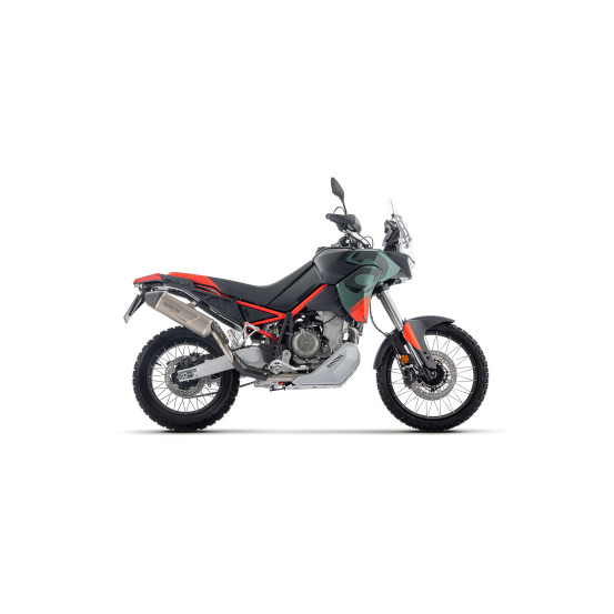 Silencieux Indy Race EVO ARROW - titane - embout carbone - homologué - APRILIA TUAREG 660 2022-2026