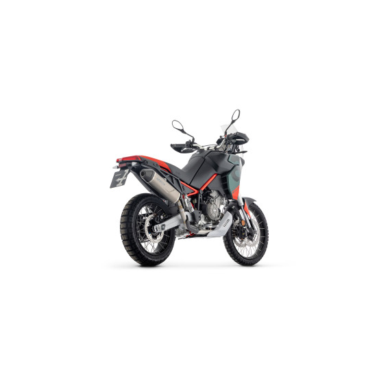 Silencieux Indy Race EVO ARROW - titane - embout carbone - homologué - APRILIA TUAREG 660 2022-2026