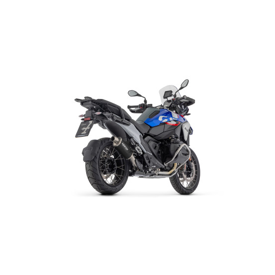 Silencieux Indy Race EVO ARROW - aluminium dark - embout inox - homologué - BMW
