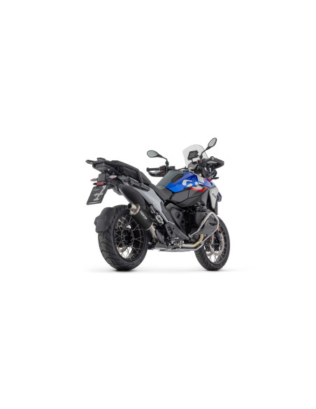 Silencieux Indy Race EVO ARROW - aluminium dark - embout inox - homologué - BMW