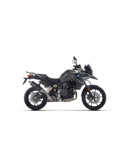 Silencieux Indy Race EVO ARROW - aluminium dark - embout inox - homologué - BMW