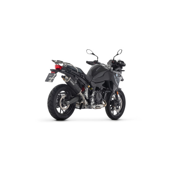 Silencieux Indy Race EVO ARROW - aluminium dark - embout inox - homologué - BMW