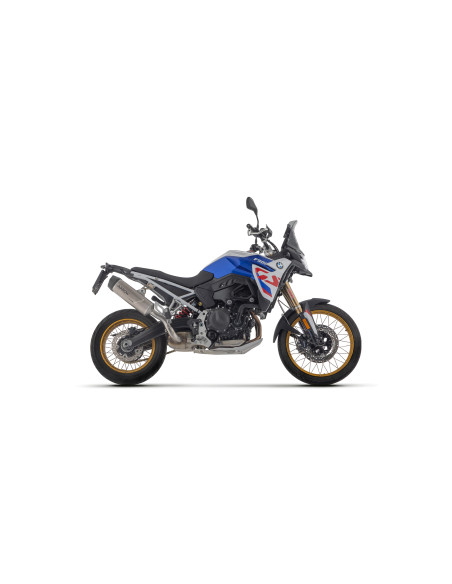 Silencieux Indy Race EVO ARROW - titane - embout carbone - homologué - BMW F 900 GS / GS ADVENTURE - F 800 GS 2024-2026