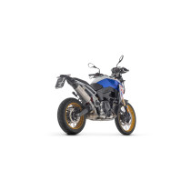 Silencieux Indy Race EVO ARROW - titane - embout carbone - homologué - BMW F 900 GS / GS ADVENTURE - F 800 GS 2024-2026 2