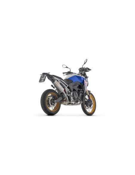 Silencieux Indy Race EVO ARROW - titane - embout carbone - homologué - BMW F 900 GS / GS ADVENTURE - F 800 GS 2024-2026