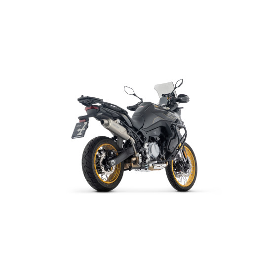 Silencieux Indy Race EVO ARROW - aluminium dark - embout carbone - homologué - VOGE VALICO 900DSX 2024-2026