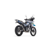 Silencieux Indy Race EVO ARROW - titane - embout carbone - homologué - CF MOTO 450 MT 2024 2