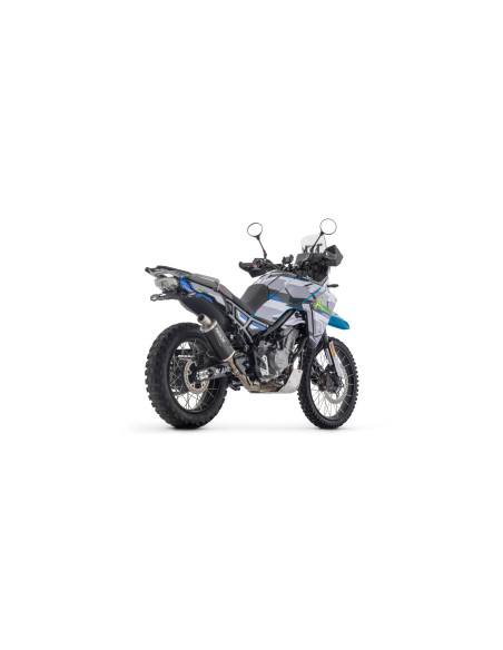 Silencieux Indy Race EVO ARROW - titane - embout carbone - homologué - CF MOTO 450 MT 2024
