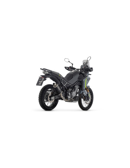 Silencieux Indy Race EVO ARROW - titane - embout carbone - homologué - CF MOTO 450 MT 2025-2026