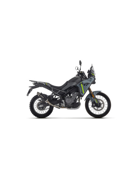 Silencieux Indy Race EVO ARROW - titane - embout inox - homologué - CF MOTO 450 MT 2025-2026