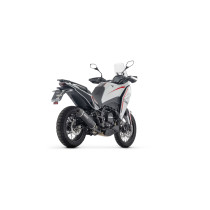 Silencieux Indy Race EVO ARROW - aluminium - embout carbone - homologué - MOTO MORINI X-CAPE 700 2025-2026 2