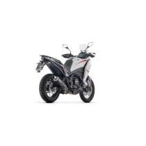 Silencieux Indy Race EVO ARROW - aluminium - embout inox - homologué - MOTO MORINI X-CAPE 700 2025-2026 2