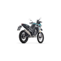 Silencieux Indy Race EVO ARROW - titane - embout inox - homologué - KOVE 800X PRO 2024 - 800X PRO / 800X RALLY 2025-2026 2