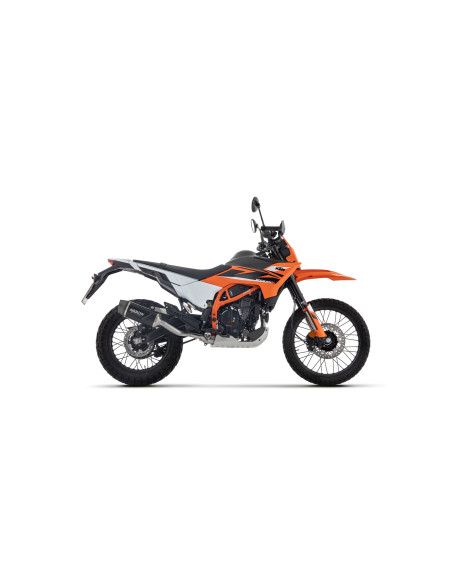 Silencieux Indy Race EVO ARROW - titane - embout carbone - homologué - KTM 125 ENDURO R / SMC-R 2025-2026