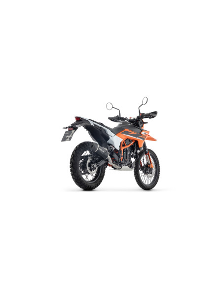 Silencieux Indy Race EVO ARROW - titane - embout carbone - homologué - KTM 125 ENDURO R / SMC-R 2025-2026