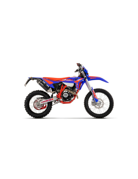 Silencieux Icon ARROW - aluminium dark - embout carbone - homologué - BETA RR 125 4T ENDURO/MOTARD 2024-2026