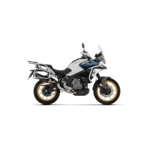 Silencieux Indy Race EVO ARROW - titane - embout carbone - homologué - CF MOTO 700MT ADVENTURE 2025-2026