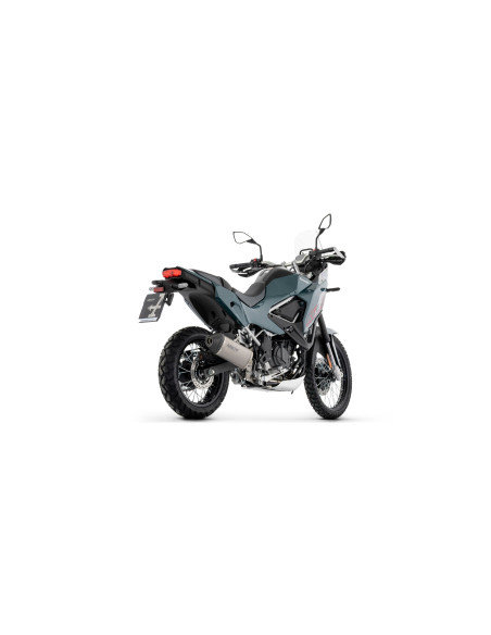 Silencieux Explorer ARROW - titane - embout carbone - homologué - KAWASAKI KLE 500 2026
