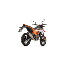 Silencieux Indy Race EVO ARROW - titane - embout carbone - homologué - KTM 390 ENDURO R / SMC-R 2025-2026 2