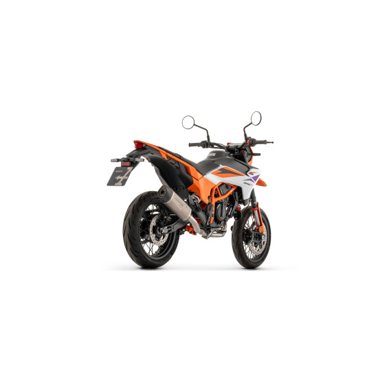 Silencieux Indy Race EVO ARROW - titane - embout carbone - homologué - KTM 390 ENDURO R / SMC-R 2025-2026