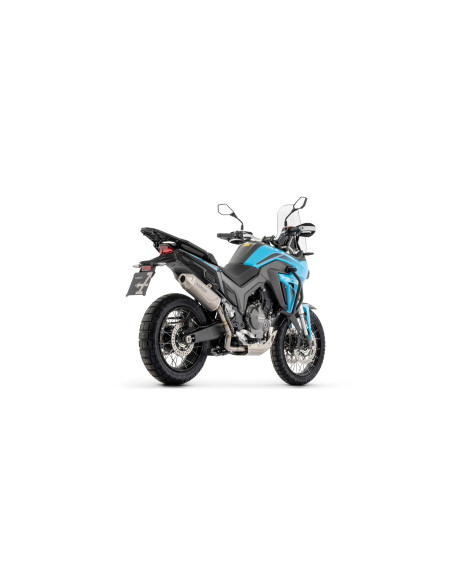 Silencieux Indy Race EVO ARROW - titane - embout inox - homologué - MORBIDELLI T502X 2026