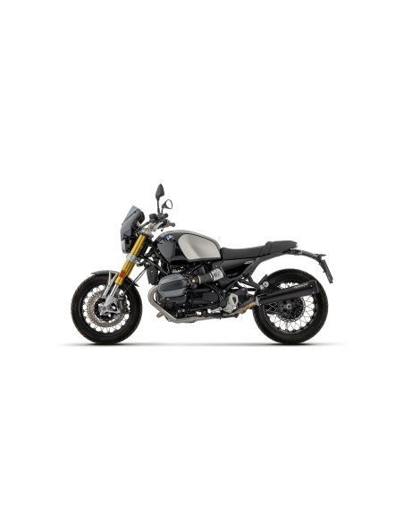 Silencieux Rebel en ARROW - nichrome dark - embout aluminium dark - homologué - BMW R 12 NINET 2024-2026