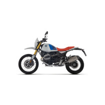 Silencieux Explorer ARROW - aluminium dark - embout carbone - homologué - BMW R 12 G/S 2025-2026